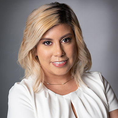 photo of office manager Delcy Dominguez