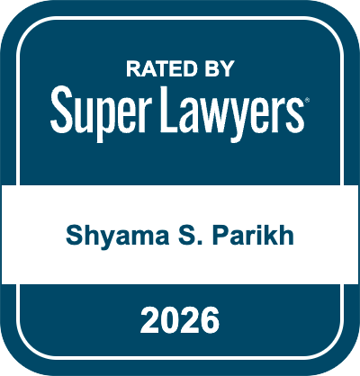 Rated By Super Lawyers | Shyama S. Parikh | 2026